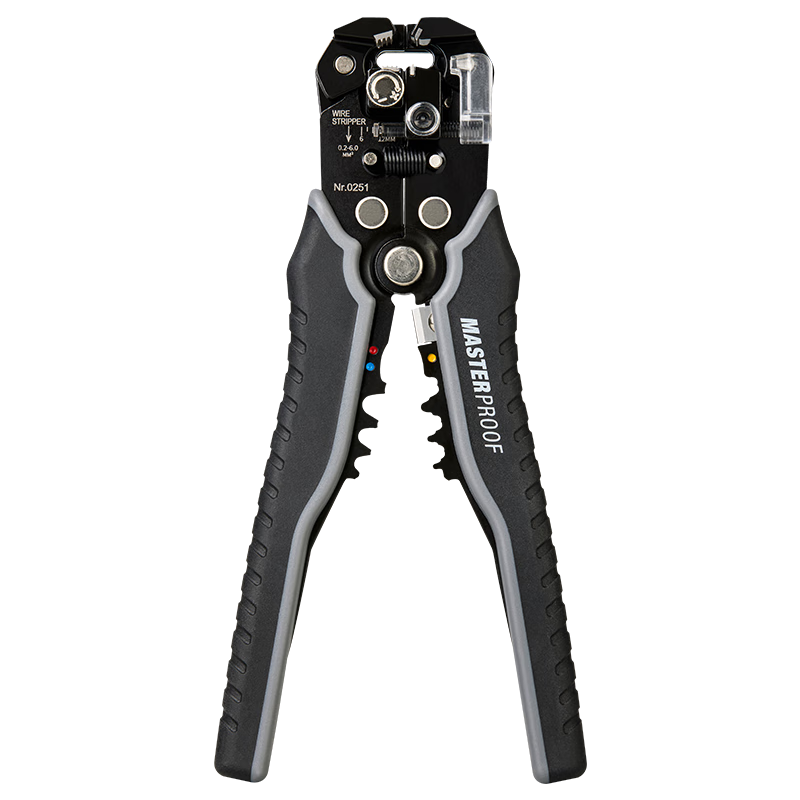 MASTERPROOF Automatic Wire Stripper, Electrician's Specialized Wire Stripping Pliers, Wire Pulling Pliers, Wire Crimping Pliers, Wire Cutting Pliers, Terminal Stripper, Wire Peeling Pliers, Wiring Tool