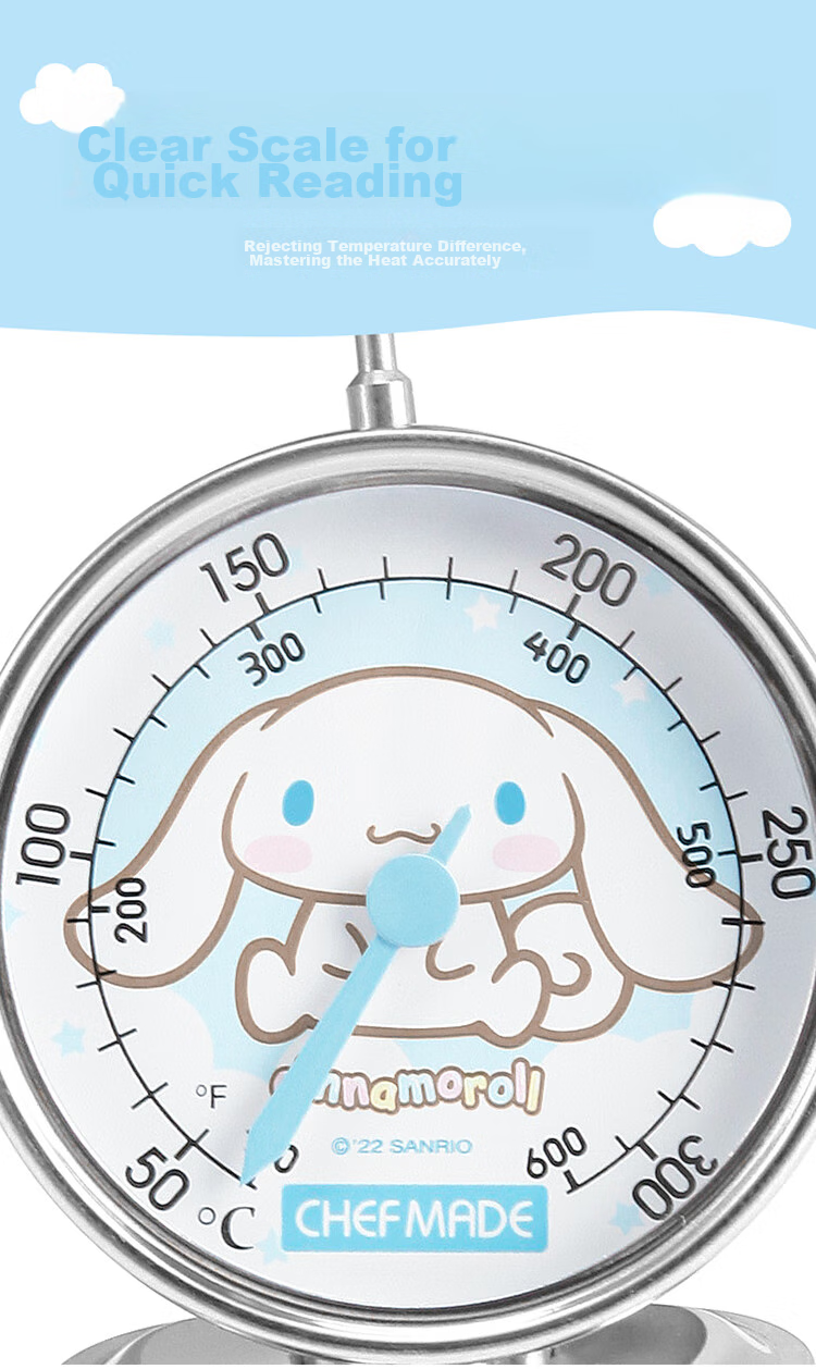 Xuechu Cinnamon Dog Official License Hanging Kitchen Oven Thermometer, Heat-Resistant CL5026 3