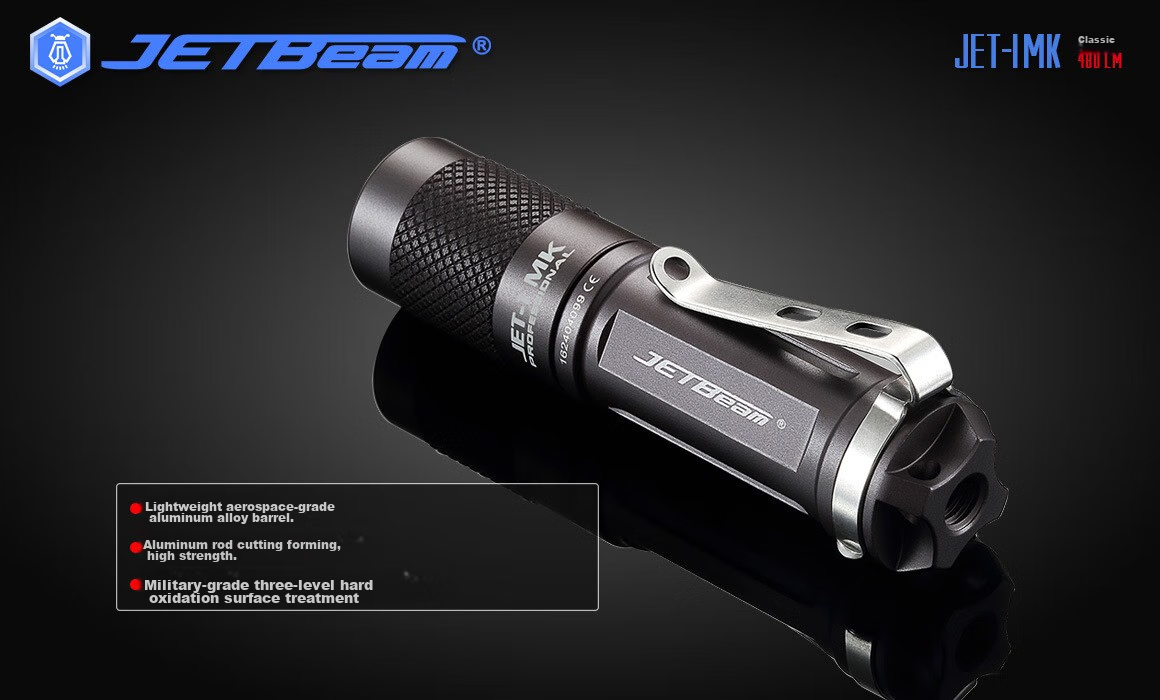 JETBeam Jianming I MK High-Intensity Flashlight, Mini Portable Outdoor Emergency Lighting, Cycling Light, Compact Outdoor Camping Lanter 14