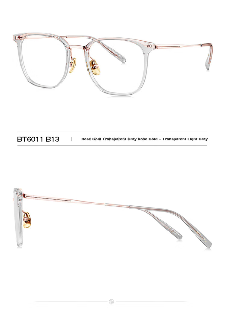 BOLON Glasses, Yang Zi's Style, Lightweight Titanium Frame, Myopia Optical Glasses for Men And Women, Gift, BT6011B90 11