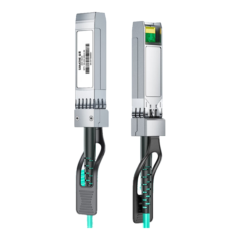 SAMZHE [25G SFP28 AOC Optical Cable] 10 Gigabit Active Direct-Coupled Fiber Optic Cable, High-Speed Fiber Connection Cable, 10-Meter Specialized for Server Rooms And Switches, AOC-25G