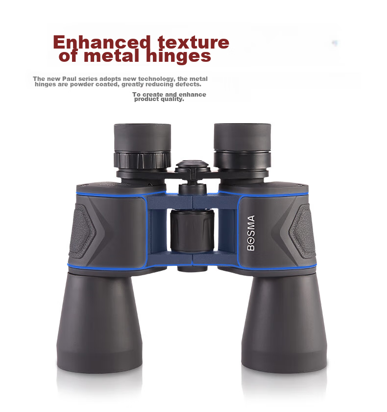 BOSMA Telescope, Paul II Generation 10x50 High Magnification High Definition Night Vision Concert Binoculars 9
