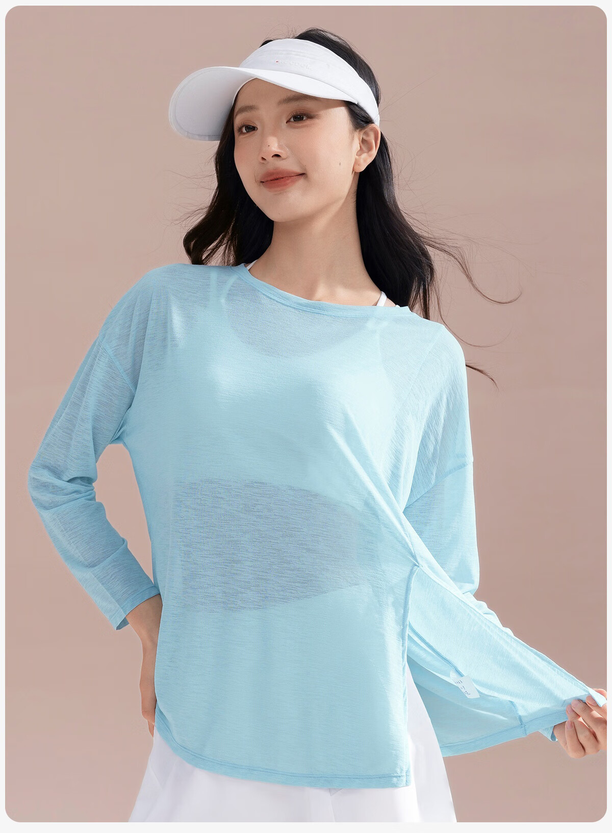361° Women's Yoga Top Lightweight Loose Breathable Long Sleeve Pullover Professional Pilates Training Fitness Wear 22