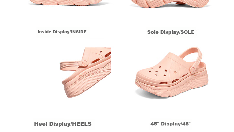 Skechers Women's Summer Perforated Sandals, Platform Shoes with Thick Soles for Outdoor Wear, Beach Shoes with Comfortable Cushioning 20