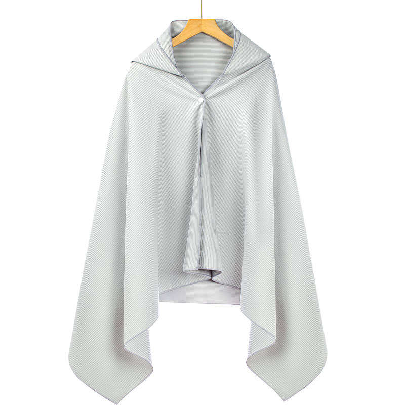 ERKE Hooded Bathrobe for Men And Women, Portable, Absorbent, Quick-Drying, Wearable Beach Towel for Hot Springs, Swimming, Surfing, And Bathing Cloak
