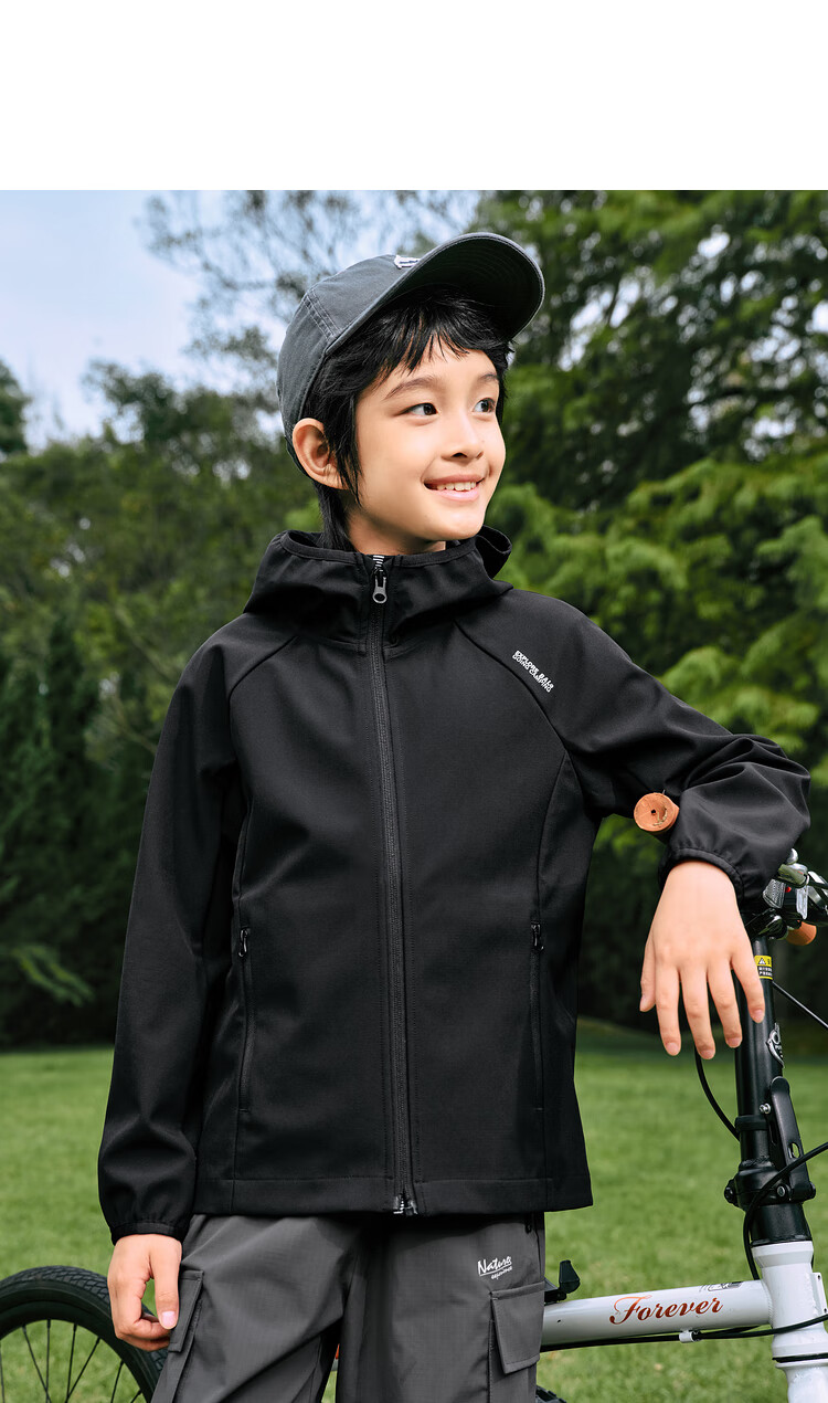BALABALA Children's Outerwear, Boys And Girls Spring Jacket, Versatile Outdoor Coat, Fashionable Trendy Style, 209125105204 15