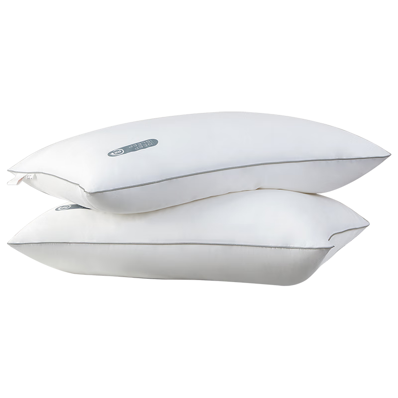 Mengjie Jiafang Fiber Pillow, Lycra Fabric Adult Fiber Pillow, 50*70cm