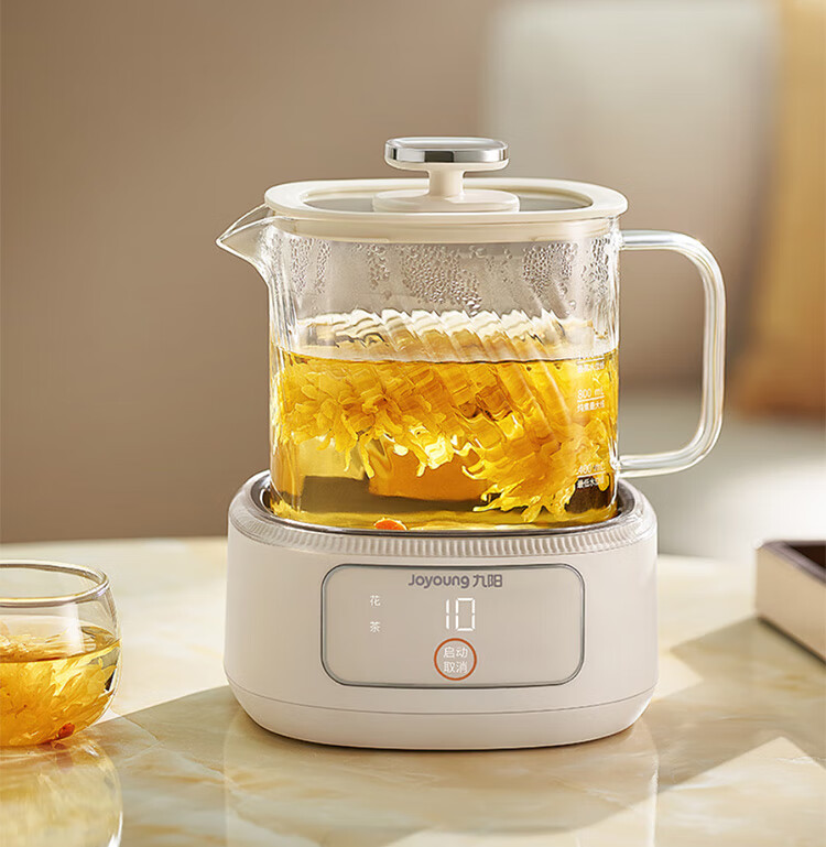 Joyoung Home Use 1L Small Capacity Health Pot, Multi-Purpose Electric Kettle for Hot And Cold Water, Metal Kettle without Glue, Constant Temperature Kettle, K10D-WY103 18