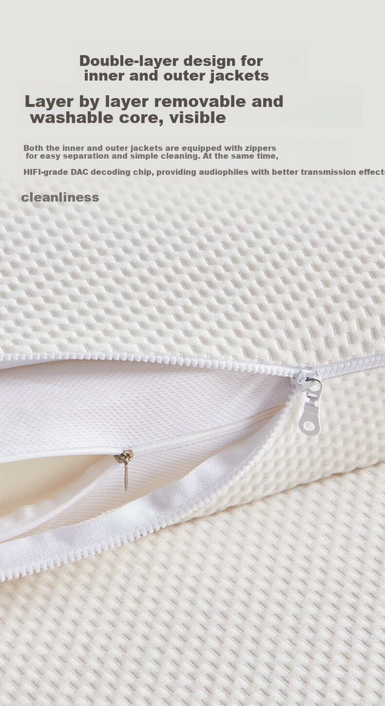 Hodo Thai Imported Natural Latex Mattress, 5cm Thick, 85D Swiss Anti-Mite Cover, 1.8m X 2m, Medium Firmness 13