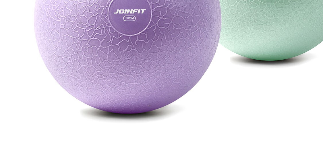 JOINFIT Pilates Ball Mini Anti-Burst Yoga Fitness Training Balance Blue Green 20cm F.F.005A-J 8