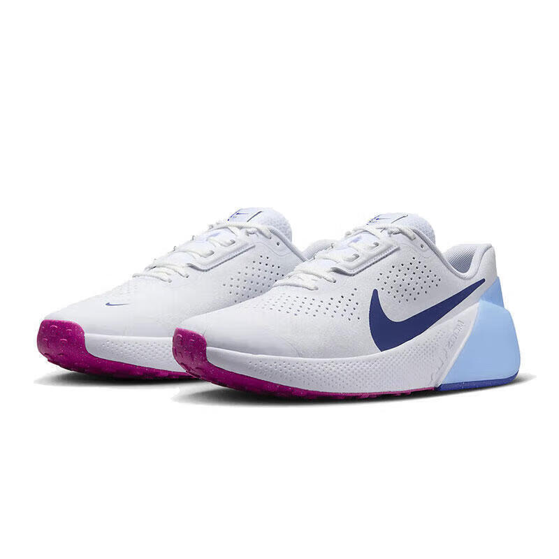 耐克(NIKE)男子 TR 1 缓震运动低帮休闲鞋 DX9016-102/白紫蓝42.5