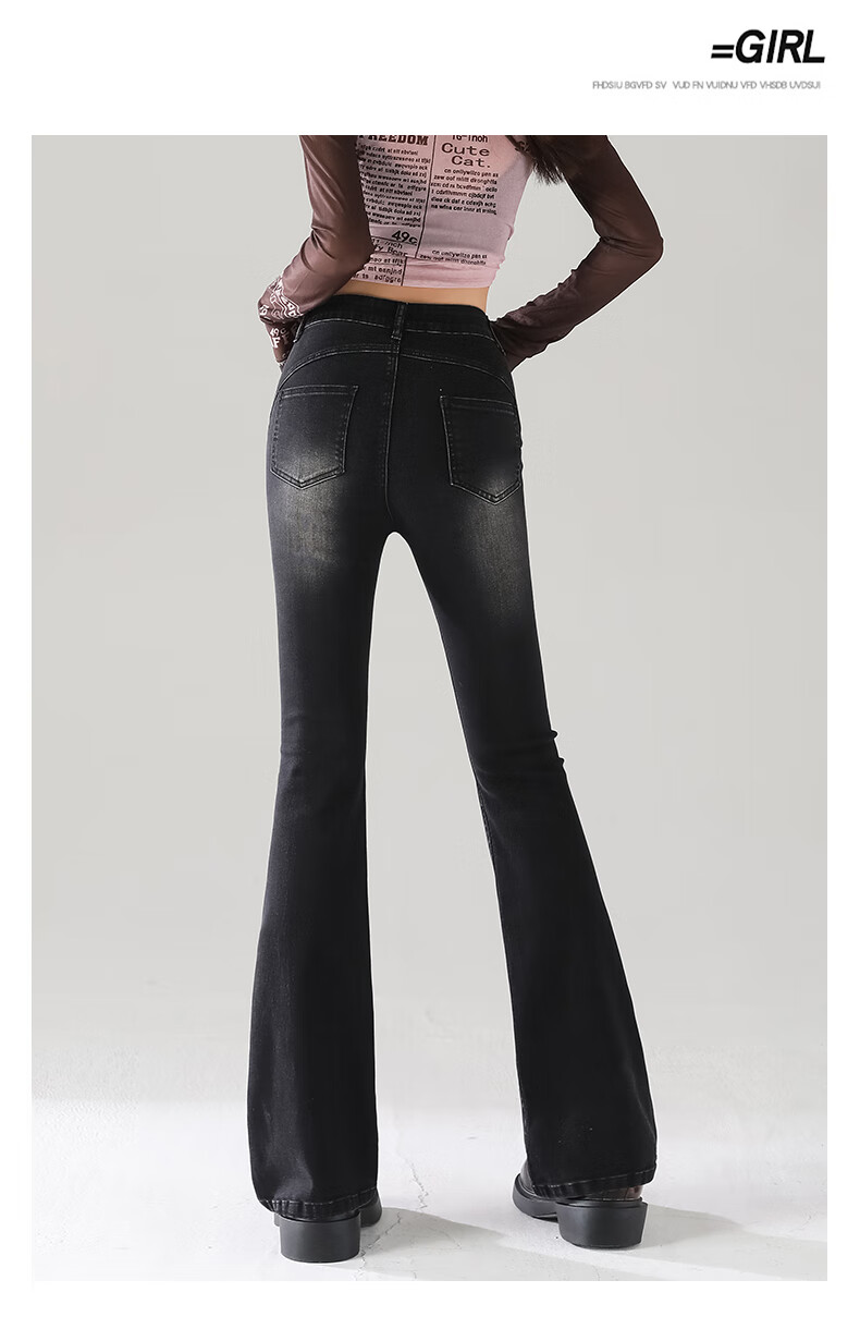 Jeanswest Women's Spring Summer Loose Slim Fit Stretchy Cement Gray High Street Straight Leg Cigarette Pants Cement Gray XL 10