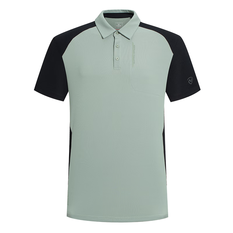 NORTHLAND COOLMAX Quick-Dry Sun Protection Polo Shirt, Outdoor Breathable Antibacterial Elastic Collar Short-Sleeve T-Shirt for Me