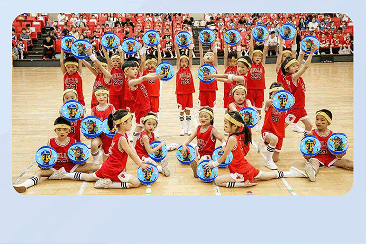 Hahaqiu Paw Patrol Children's Toy Basketball, Size 5 Ball And Paddle, for Ages 3-6, Kindergarten Sensory Integration, Birthday And Holiday Gift 3