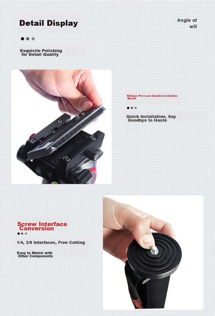 Milibo MTT705BS Third-Generation Monopod Carbon Fiber Tripod for DSLR Cameras, Professional Photography And DV Shooting with Hydraulic Head Kit 17