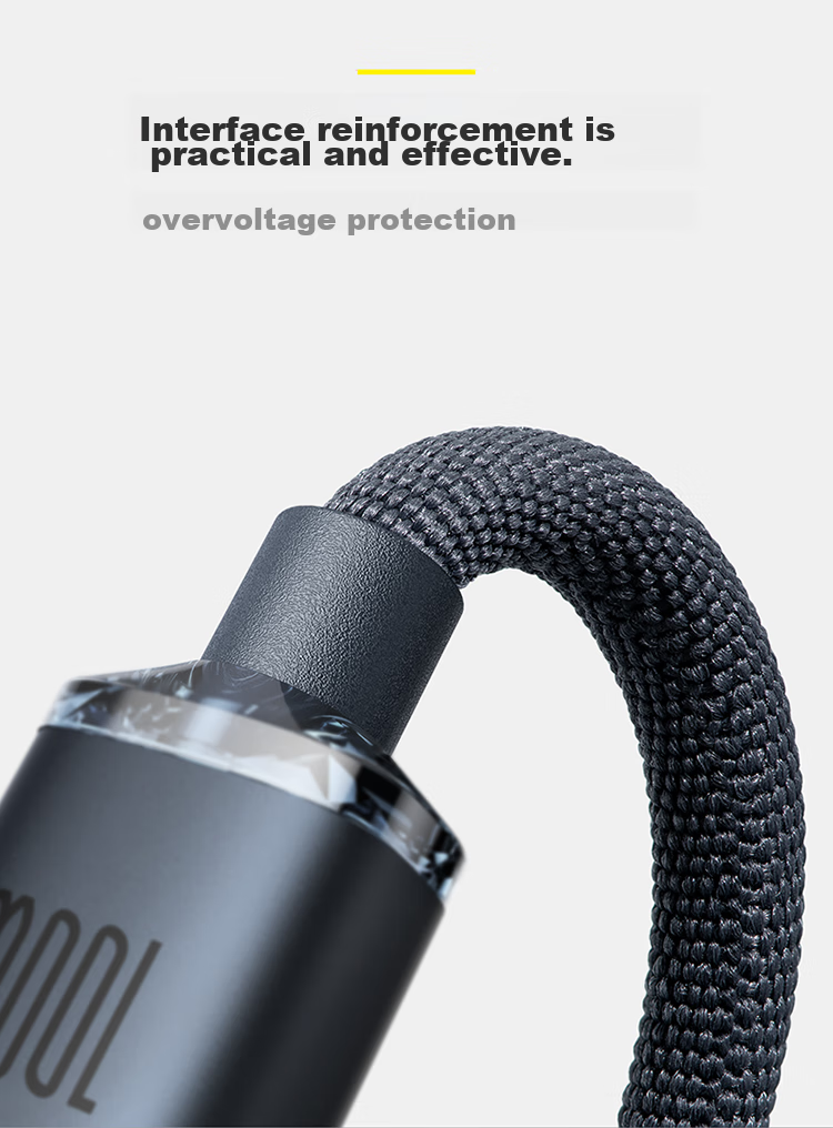 BASEUS Apple 18 Charging Cable, Dual Type-C Data Cable, PD100W, Suitable for IPhone 17/16/15, Xiaomi, Huawei, Honor Phones, Mac Computers, IPad, 2 Meters, Blue 3