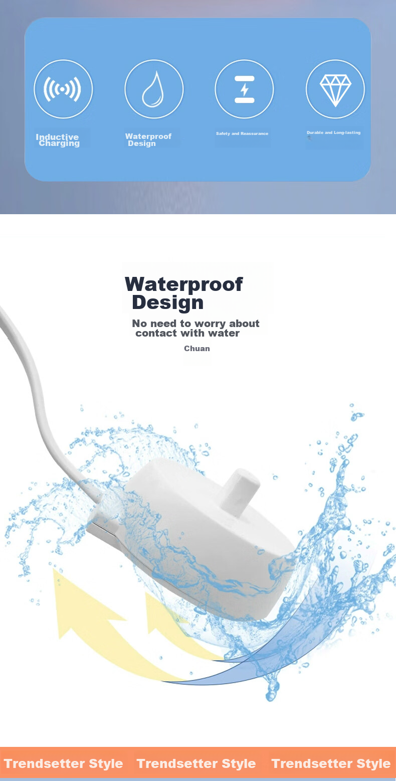 Chaofan Compatible with Oral-B Electric Toothbrush Charger for IO3 IO5/D10/D12/S12/S18/p2000/4000/POR600/pro3/pro4, Inductive Charging Base 2