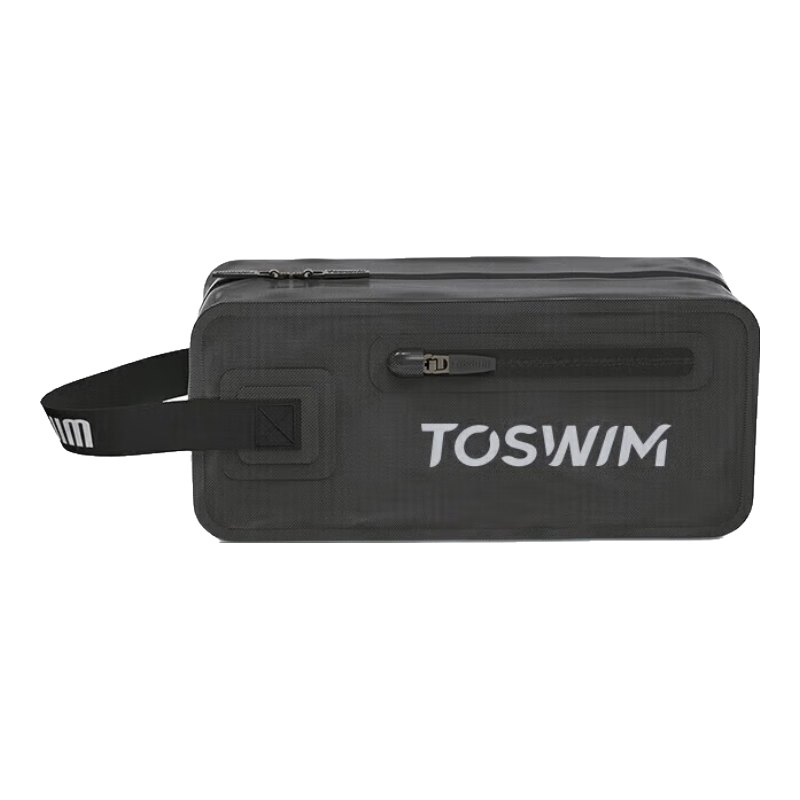 TOSWIM Swimming Bag for Men And Women, Waterproof Toiletry Storage Bag, Handbag, Fitness Sports Bag Equipment, Ink Fish Black
