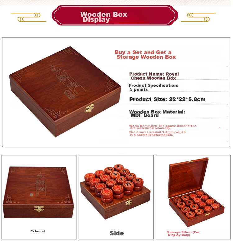 Yusheng Wooden Go Board, Two-In Chess And Go Set, Cloud-Style Go And Chess Set for Home Use, Gift for Elders 16
