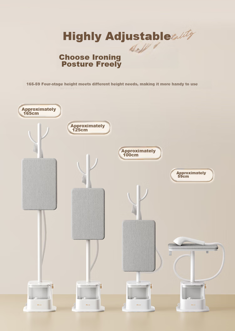 Bear Upright Garment Steamer, 40g/min High Steam Output, 1.8L Large Water Tank, Home Use Ironing Machine, Handheld Steam Iron, High Power, Group Purchase Gift (With Ironing Board), GTJ-F20P2 15