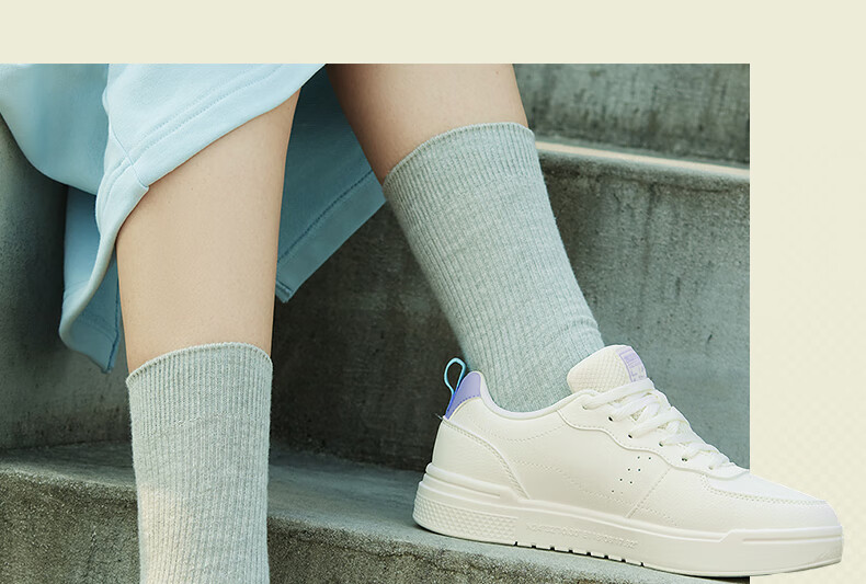 361° Women's Sneakers Soda 3 Spring And Summer Couple Retro Thick-Soled Casual Skateboard Shoes for Women 682516615-4 28