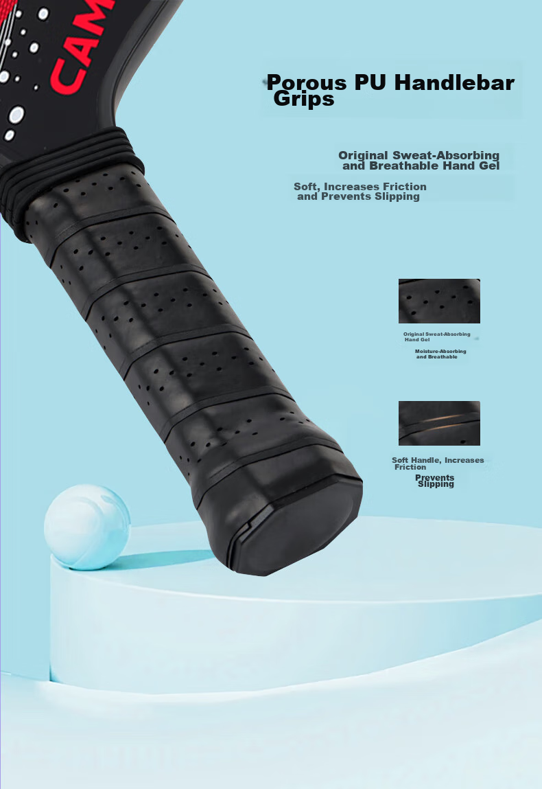 CAMEWIN Pickleball Paddle Set, Advanced Carbon Fiber Entry-Level Professional Pickleball, Cosmic Pickleball Hot Pressed Double Paddle 8