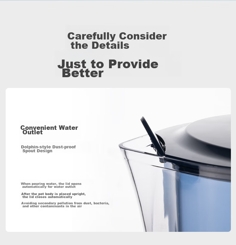 Yikaide Water Filter Pitcher 3.5L, Household Water Purifier, Portable Tap Water Filtration Jug, One Bottle One Cartridge, Liu Tao Endorsed, Annual Meeting Procurement, Administrative Procurement 10
