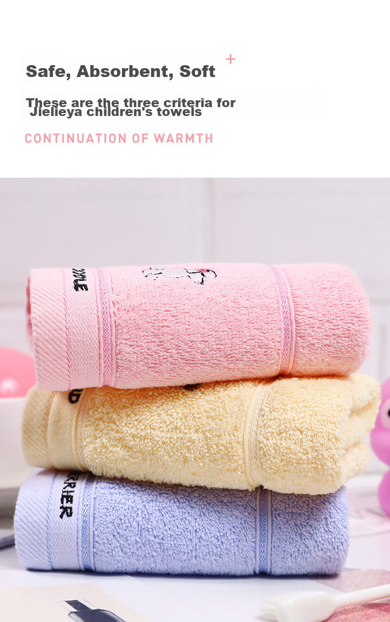 Grace Pure Cotton Gauze Towel, Baby Drool Bib, Children's Face Towel, Newborn Washcloth, 30*30cm, Pack of 4 4