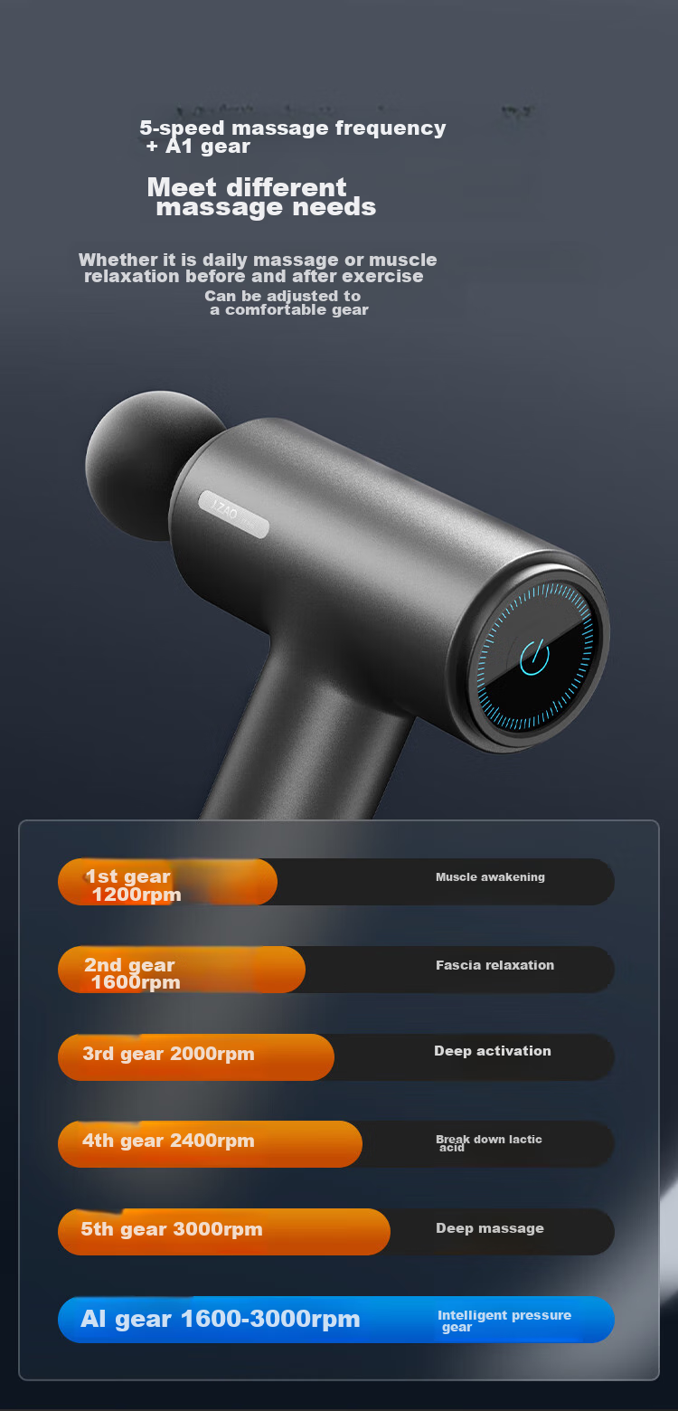 JD Original [Mid-Autumn Festival Gift] Professional Sports Massage Gun J7Pro Full-Body Deep Muscle Relaxation Massager Waist And Leg Massage Device Special Birthday Gift for Parents And Friends 7