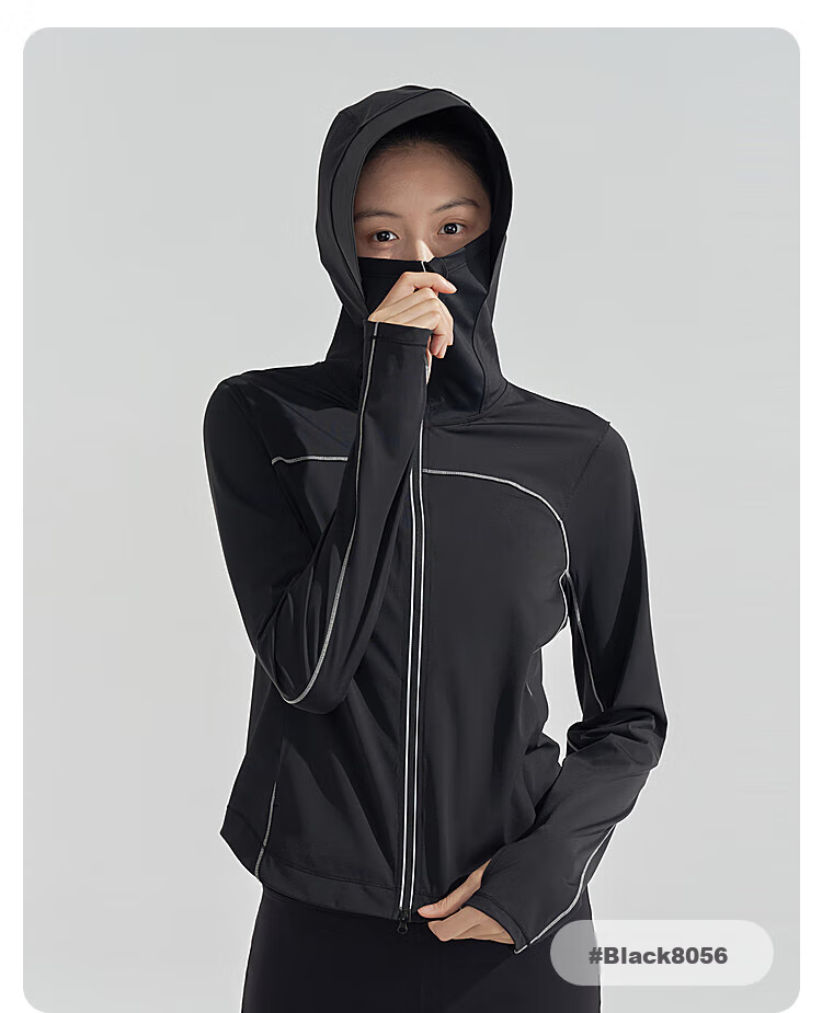 BOSIDENG Clothing, Five-Fold Summer National Standard Sun Protection Garment, Ice Silk Original Yarn UPF100+, Outdoor Hooded UV-Resistant Slim Fit 29