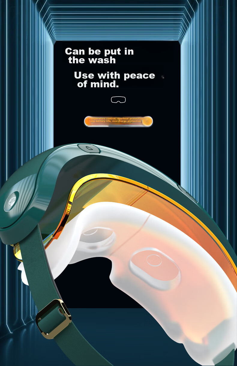 Manyue AM09 Eye Massager, Steam Eye Massager, Hot Compress Eye Mask, Birthday Gift 5