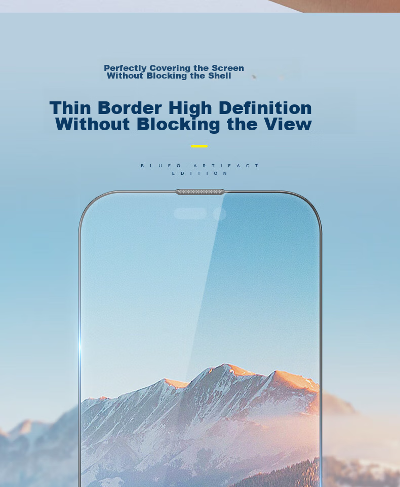 Lanxingxiansheng Tempered Glass Screen Protector for IPhone 15 Plus/14 Pro Max, Full Coverage HD Anti-Fingerprint Frosted Anti-Drop AG Anti-Glare Protective Film 12