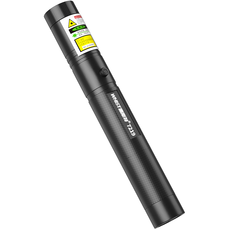 Whist 7219 Laser Pointer, Green Light, High Power, Long-Range Outdoor Laser Flashlight, Star-Gazing Pen, LED Screen-Specific Indicator Pen, Rechargeable with Long Battery Life, Infrared for Construction Sites