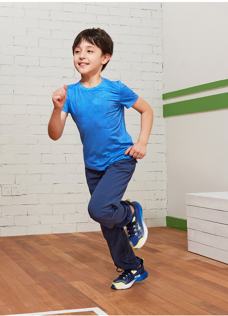 DECATHLON Children's Pants Youth Boys And Girls Lightweight Loose-Fitting Athletic Trousers-2876937 5