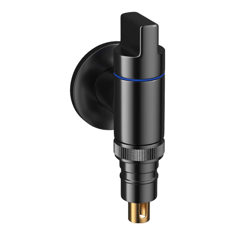 Pollock Washing Machine Faucet, Stainless Steel Angle Valve, Detachable Automatic Water Stop Valve, Specialized Pipe Connector, 4 Points JFXYJ1SUS
