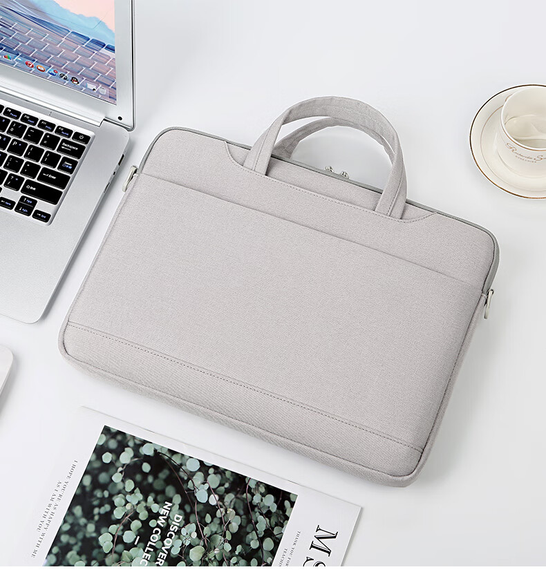 DiYiGongFang Shoulder Laptop Bag 15.6 Inch Handbag for Men And Women, Commuter Use, Compatible with Apple Macbook Pro 16, Huawei, Lenovo, ASUS, Dell Gaming Laptops, 15-Inch Crossbody Bag 9