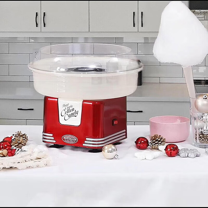 Nuosideqi Cotton Candy Machine, Holiday Gift, White Sugar, Suitable for Children's Toys, Fully Automatic, Kids' Colorful Candy Maker, Birthday Present, PCM405