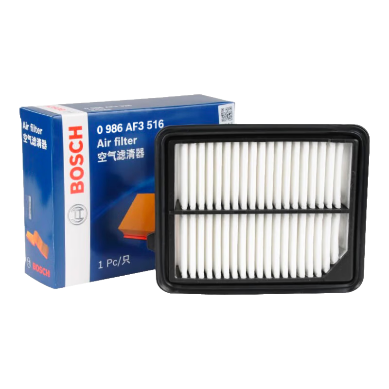 BOSCH Automotive Air Filter Element 3516 for Honda CR-V Hybrid, Breeze, 10th Generation Accord, Spirior, Inspire