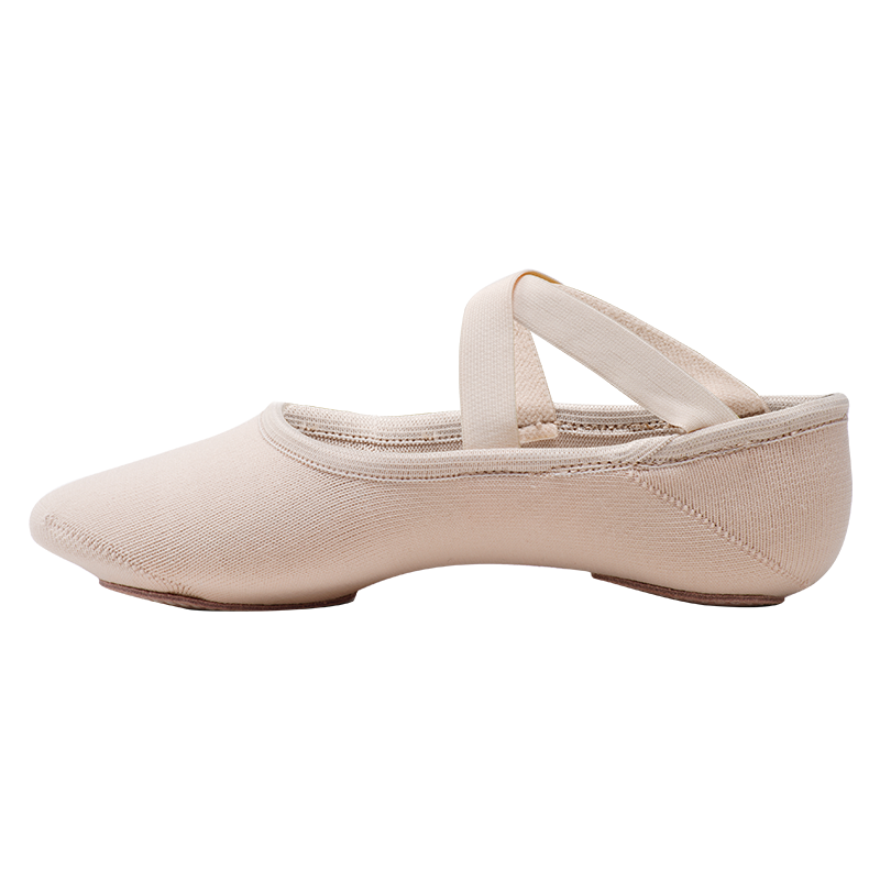 Sansha Ballet Practice Shoes for Women, Fully Elastic Dance Shoes, Soft Sole Shoes, Dancing Cat Paw S79K, Pink, Size 41