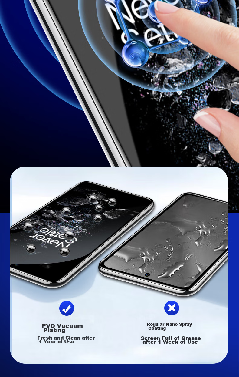 BIAZE [Full Screen Nano 2 Pieces] Hydrogel Soft Film for OnePlus 12, OPPO Find X6 Pro/X7 Ultra Phone Screen Protector, Non-Tempered High-Definition Anti-Fingerprint Protection JM637 8