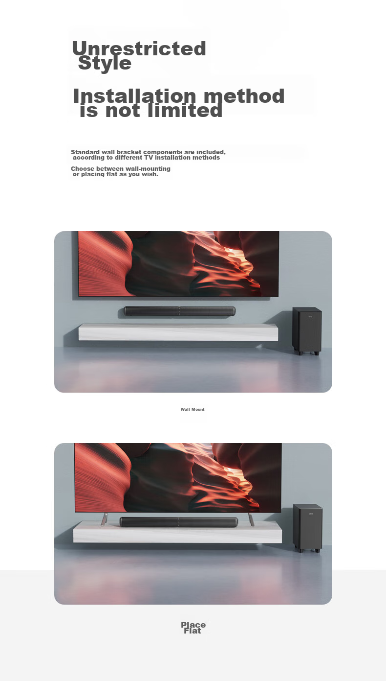 EDIFIER B70 TV Soundbar, Dolby Atmos Wireless Bluetooth Soundbar, Home Theater System, PS5 Gaming Speaker, Wireless Subwoofer 12