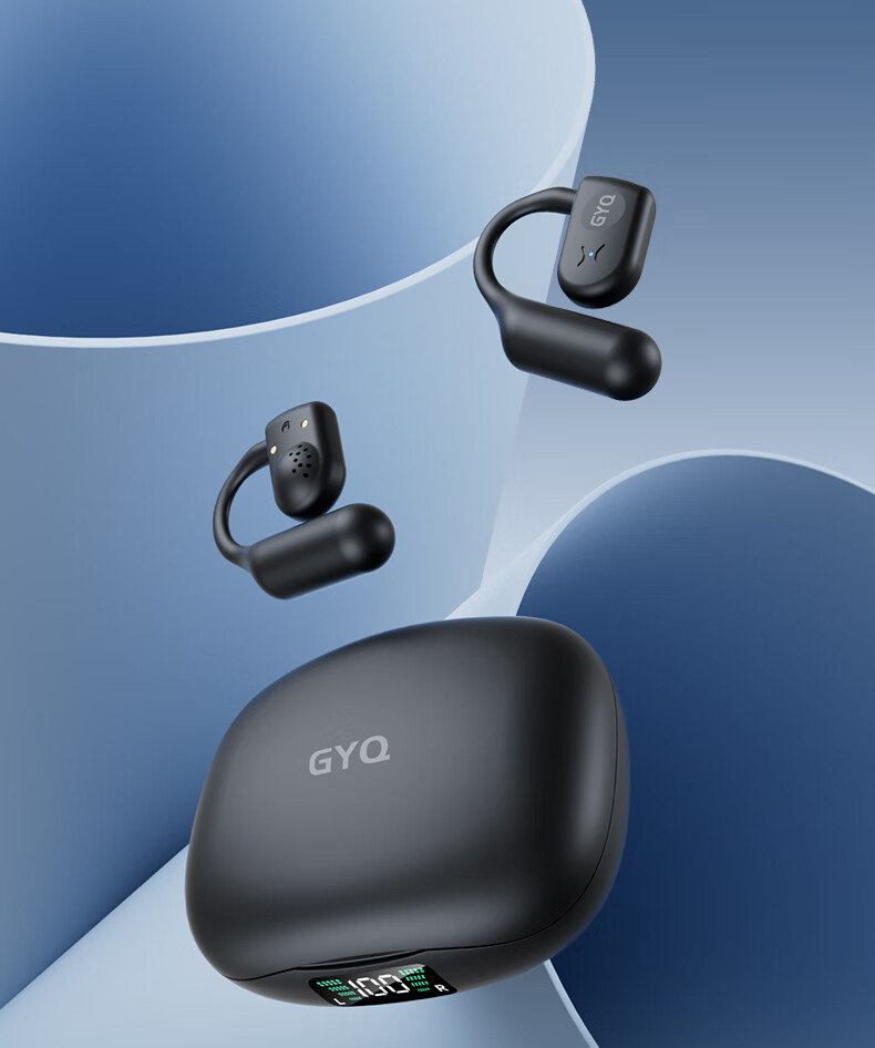 Guiyin [2026 New Model] Bluetooth Earphones, Over-Ear Wireless Non-Bone Conduction Clip-On Sports Running Music Noise-Cancelling + Ultra-Long Battery Life, Comfortable for Ears, No Pain, Invoice Available 14