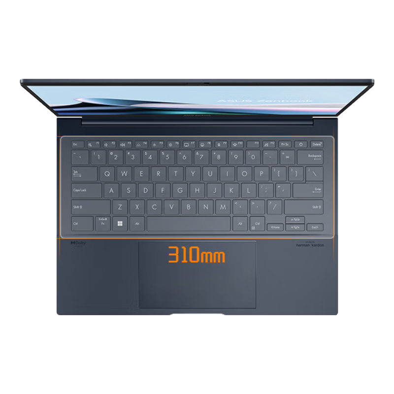 Jiasu 14-14.5 Inch Laptop Universal Keyboard Protector, Compatible with Lenovo, Huawei, HP, Dell, ASUS, Xiaomi Laptops, Flat Anti-Dust Cover