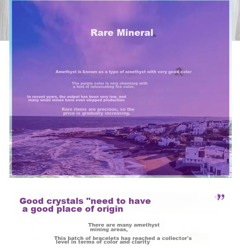 Yuyouqing [Passing The Exam Transfer] Natural Amethyst Bracelet for Men And Women, Emotional Stability Wisdom Wealth-Attracting Beaded Bracelet, Gift for Boyfriend Girlfriend 7
