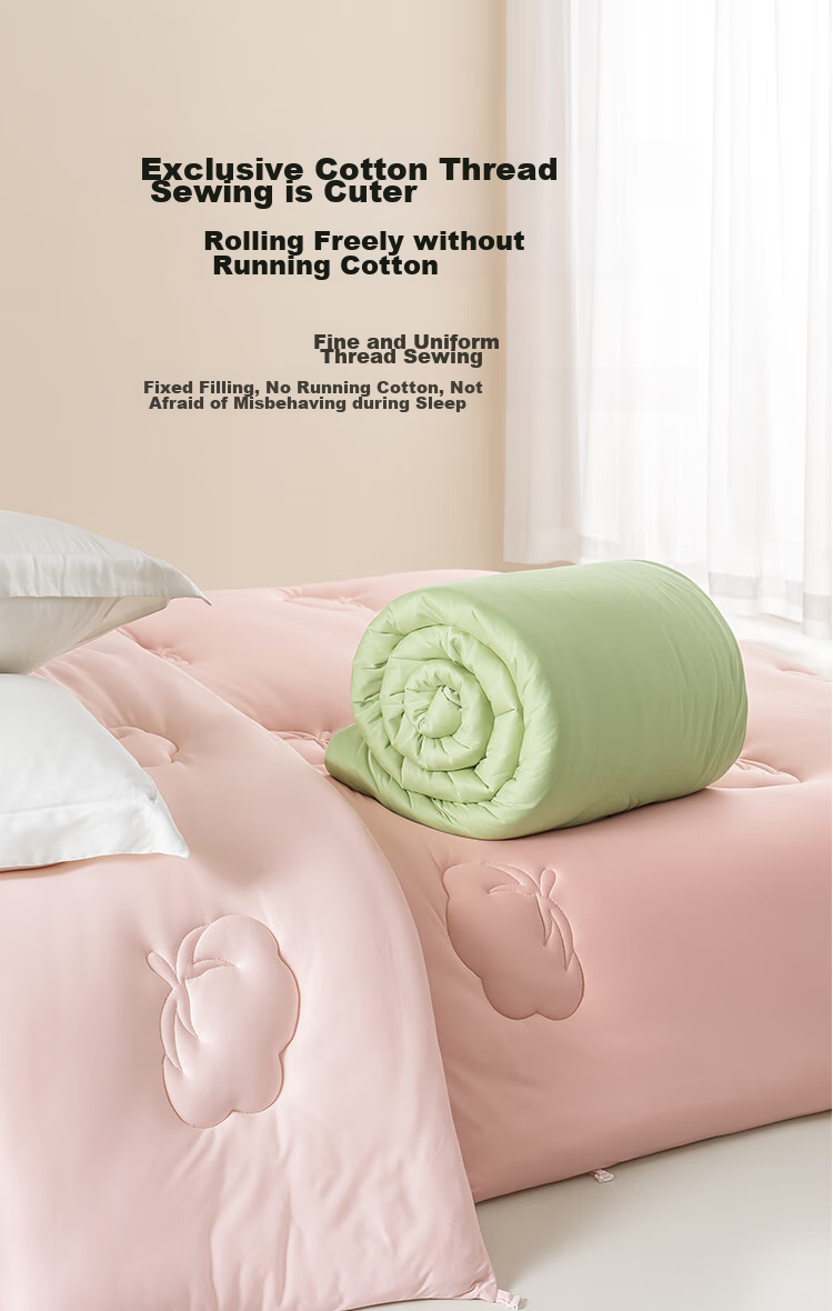 JD Original Cotton Comforter Set, Xinjiang First-Grade Cotton, Two-In Quilt for Winter, Approximately 6 Jin (3 Kg), 1.5x2m 16