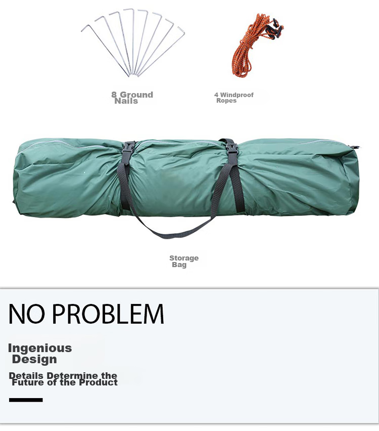 BeiJiLang Tent, Outdoor Enlarged Canopy, Two-In Camping Tent, Fully Automatic Quick-Open Camping Equipment 11