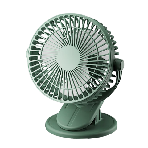 ALittleFlower [Desktop Fan] Desktop Fan, Small Quiet Fan, Latest 2026 Model with Ultra-Long Battery Life, Portable for Dormitory, Office And Students, USB Rechargeable