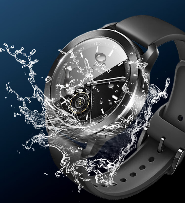 ESCASE 2-Pack Tempered Glass Screen Protector for Xiaomi Watch S4 41mm Full Coverage HD Anti-Fingerprint Shockproof Film 6
