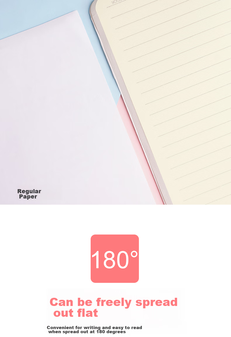 Snowhite B5/60-Page Loose-Leaf Refill, 26-Hole Ruled Detachable Notebook, Student Stationery, Work Notebook, Journal, Loose-Leaf Paper Replacement Inner Pages, Spiral Paper 7