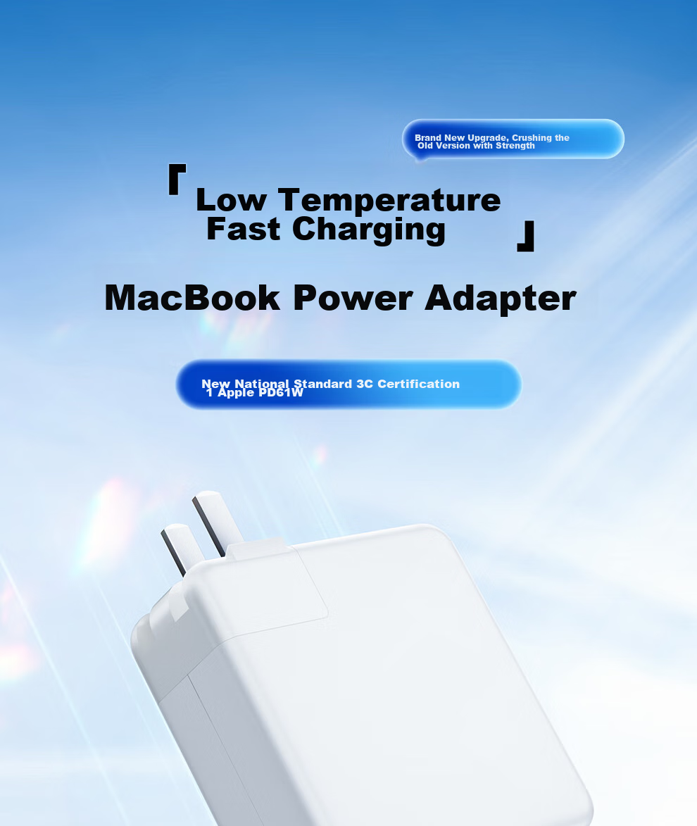 Jichuan Apple Laptop Charger, MacBook Pro 14/16 Charging Head, Type-C Cable Set, PD 96W Power Adapter, A2141/A2179/A2166 2